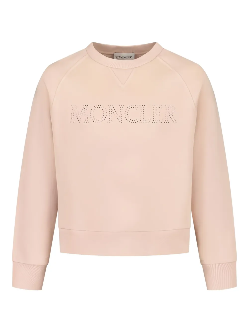 

Толстовка с логотипом Moncler Enfant, розовый