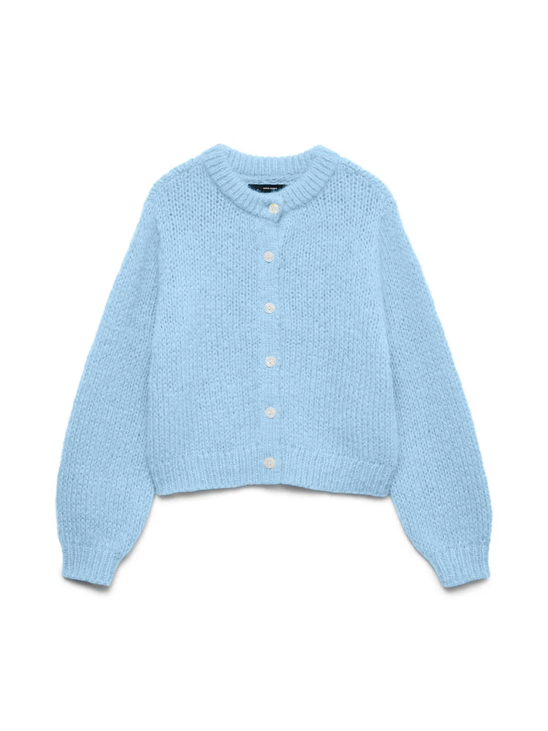 Вязаный кардиган 'VMWilo' Vero Moda Girl, Light Blue