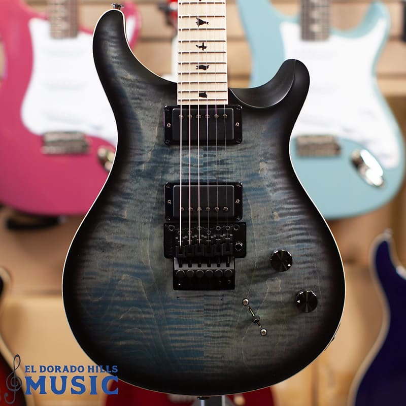 

Электрогитара PRS DW CE24 Dustie Waring Floyd Faded Whale Blue Smokeburst