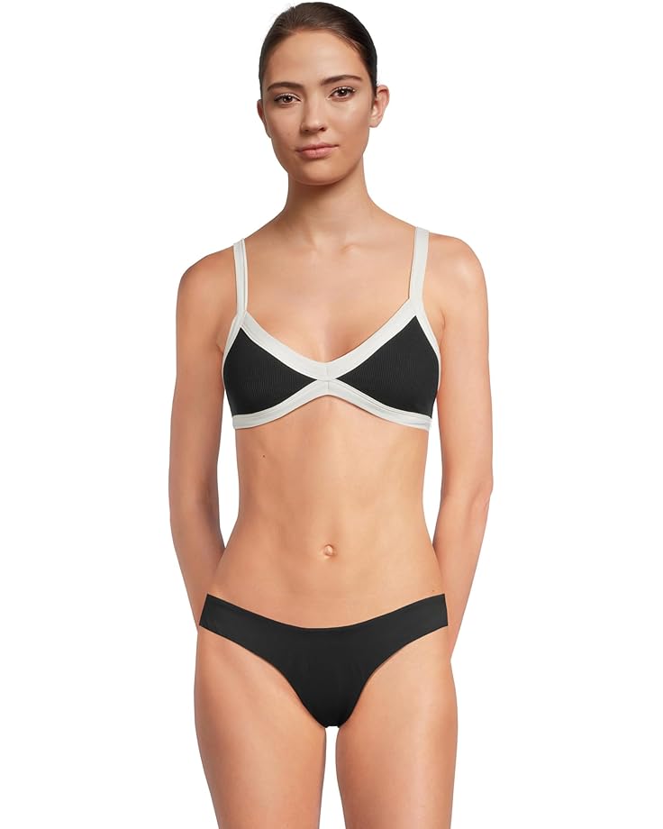 

Пляжный топ L*Space Taylor Top, цвет Black/Cream