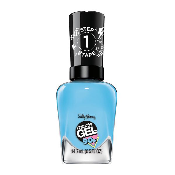 

Гель-лак для ногтей 886 did i blue that, 14,7 мл Sally Hansen Miracle gel 90's, цвет 886 did i blue that