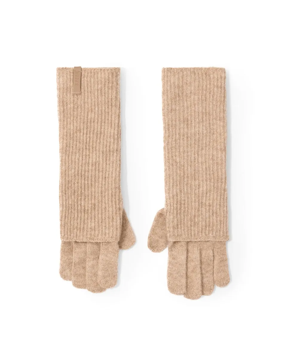 

Комбинированные варежки-перчатки Sfera, бежевый