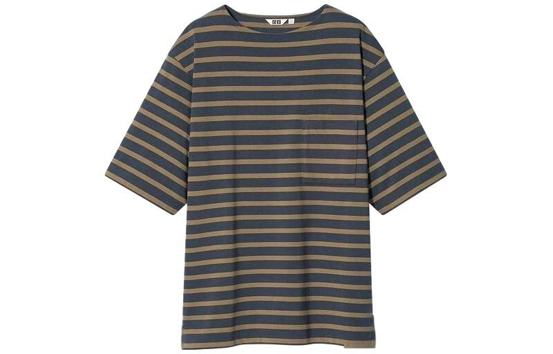 

Футболка унисекс темно-серая Uniqlo, темно-серый
