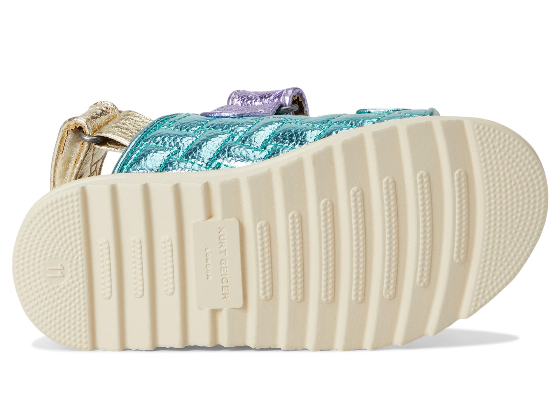 Сандалии Kurt Geiger London Kids Mini Orson, цвет Pastel Rainbow — фото 3
