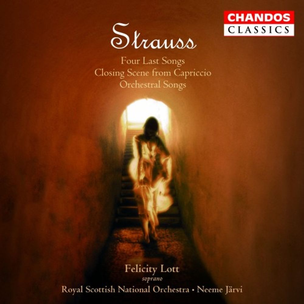 

Диск CD Four Last Songs / Closing Scene From Capriccio / Orchestral Songs - Richard Strauss, Neeme Järvi, Felicity Lott, Royal Scottish National Orchestra