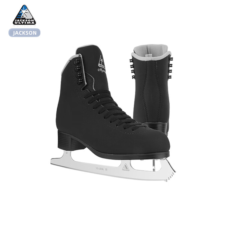 

JACKSON Коньки для фигурного катания Canadian Imported JS1592, мужские, для начинающих, Matte Black, размер 33