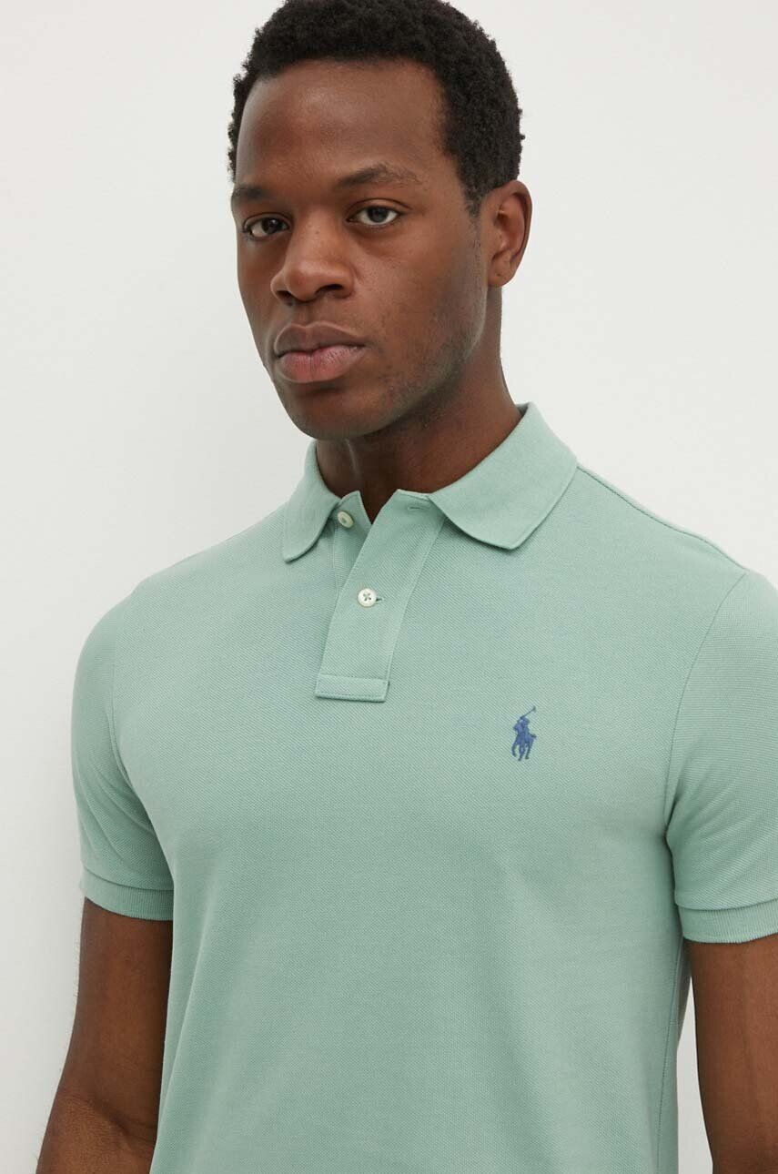 

Хлопковое поло Polo Ralph Lauren, зеленый