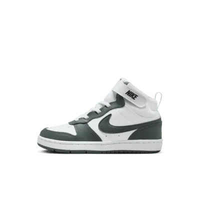 

Кроссовки Nike Court Borough Mid 2, цвет White/Vintage Green