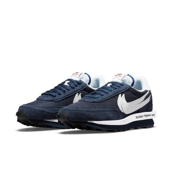 Кроссовки x sacai x фрагмент дизайн ldv вафля Nike, синий — фото 3