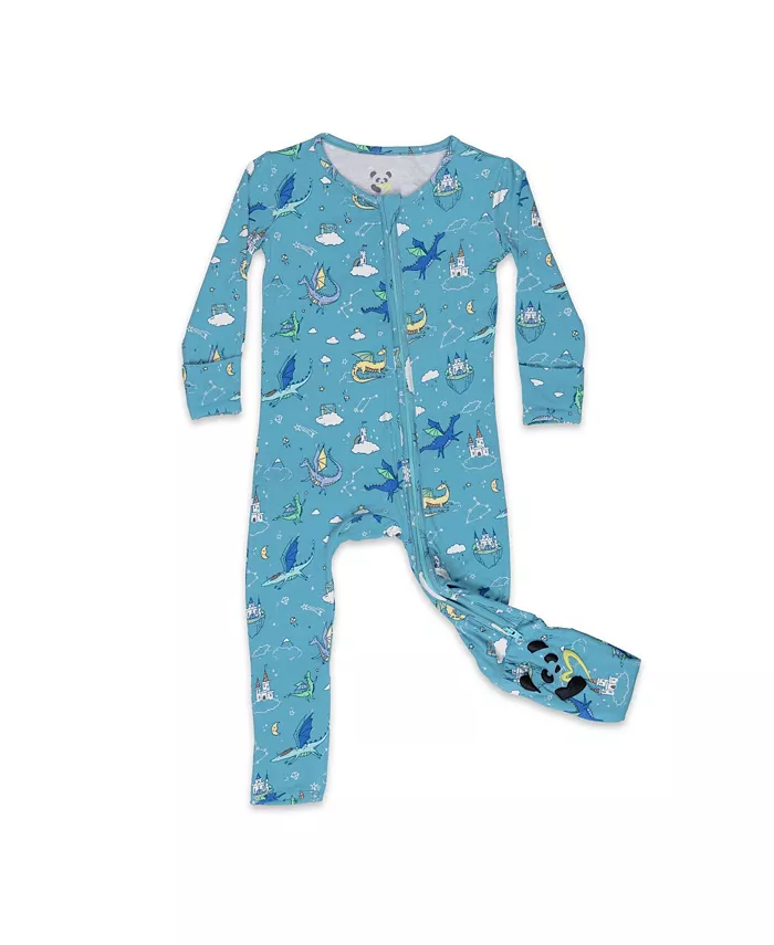 

Детский комбинезон Baby Dragon Dreams с отстегивающимися пинетками для мальчиков Bellabu Bear, синий