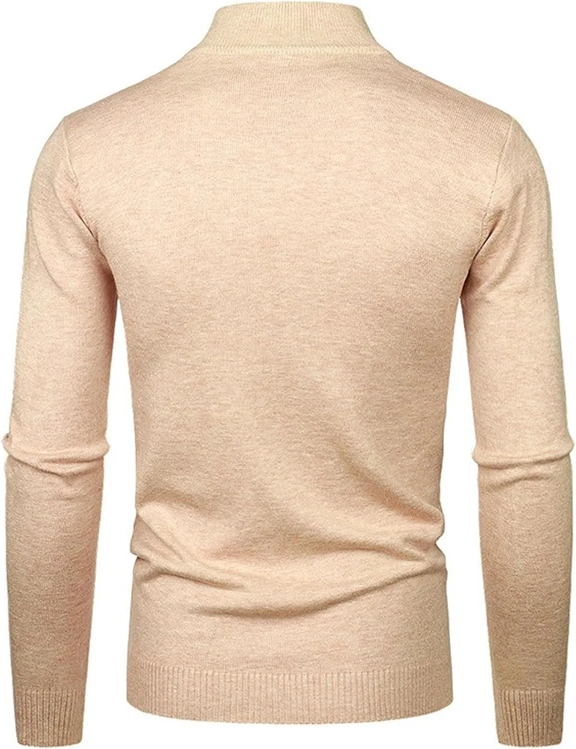 Мужской полуводолазка свитер slim fit — фото 4