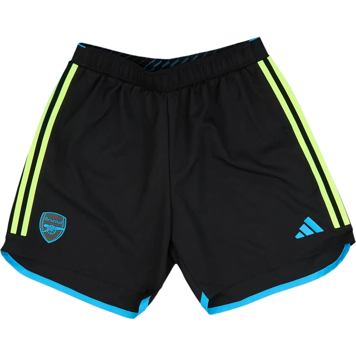 Шорты футбольные Arsenal 2023 24 Authentic Away, унисекс Adidas, Black