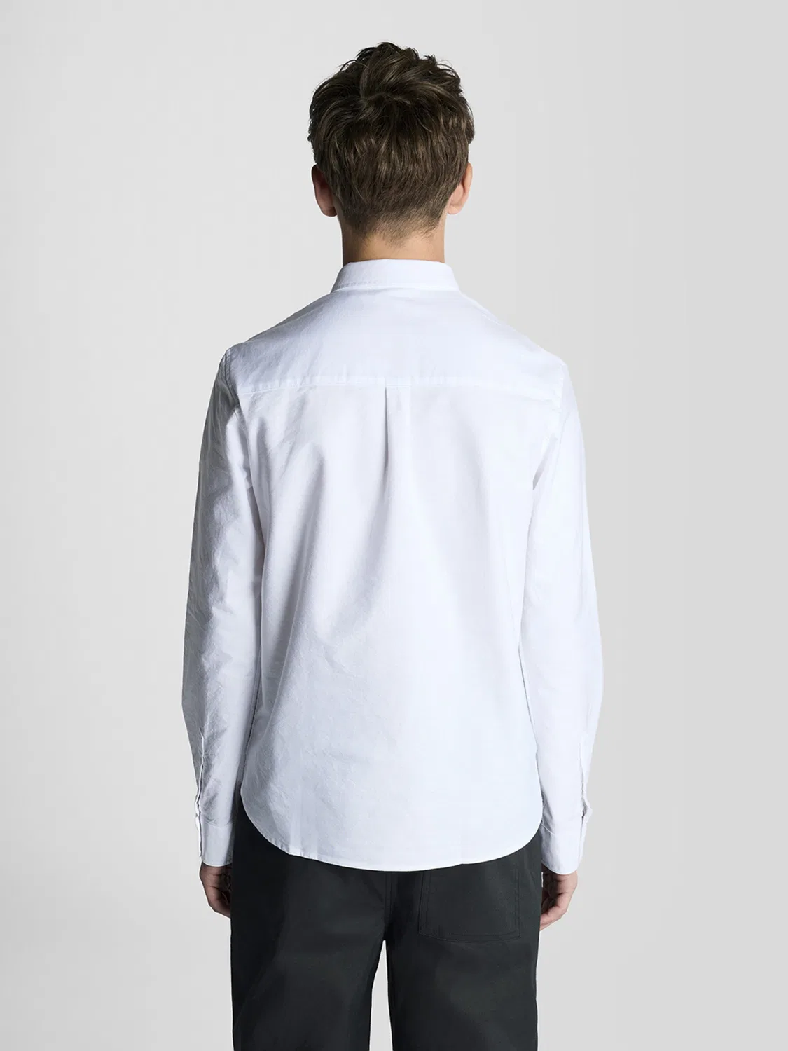 Рубашка на пуговицах стандартного кроя Lyle & Scott, White — фото 4