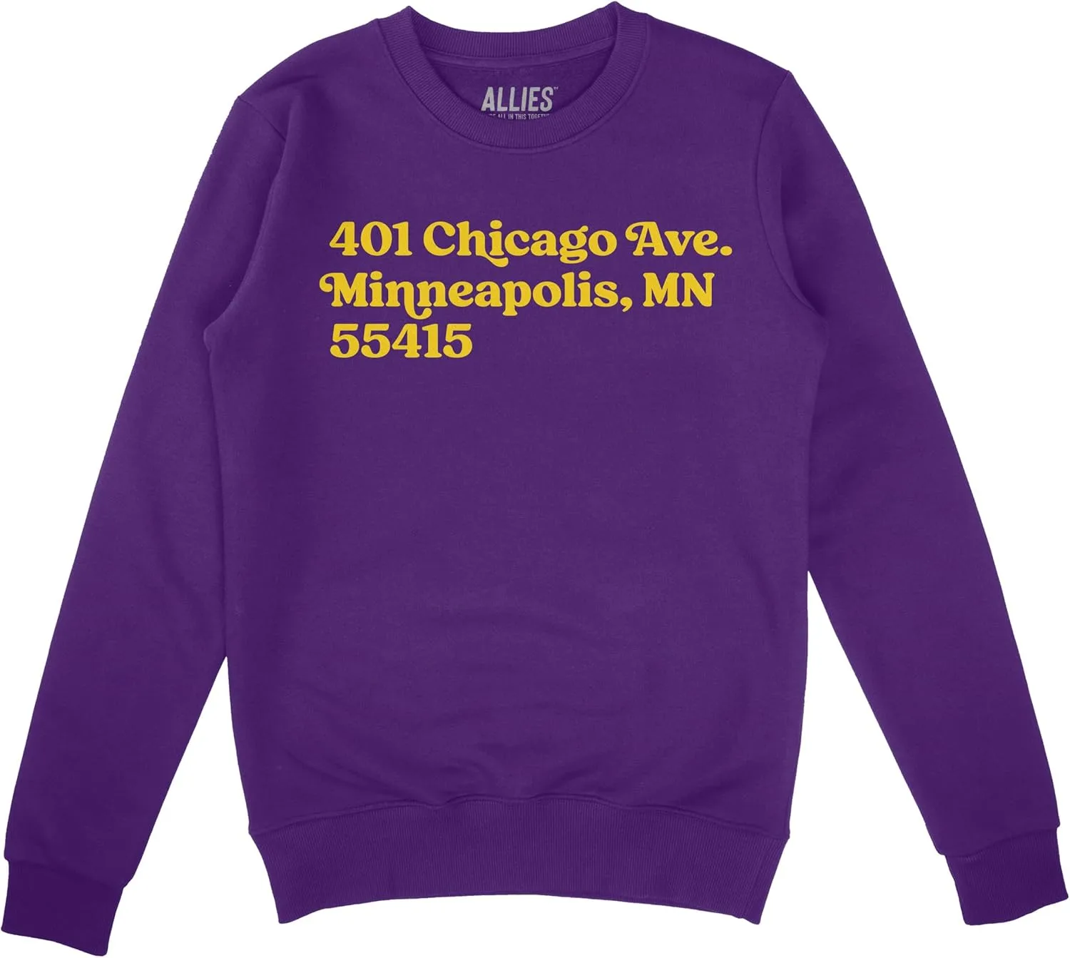 

Толстовка Minnesota Football с адресом стадиона Allies