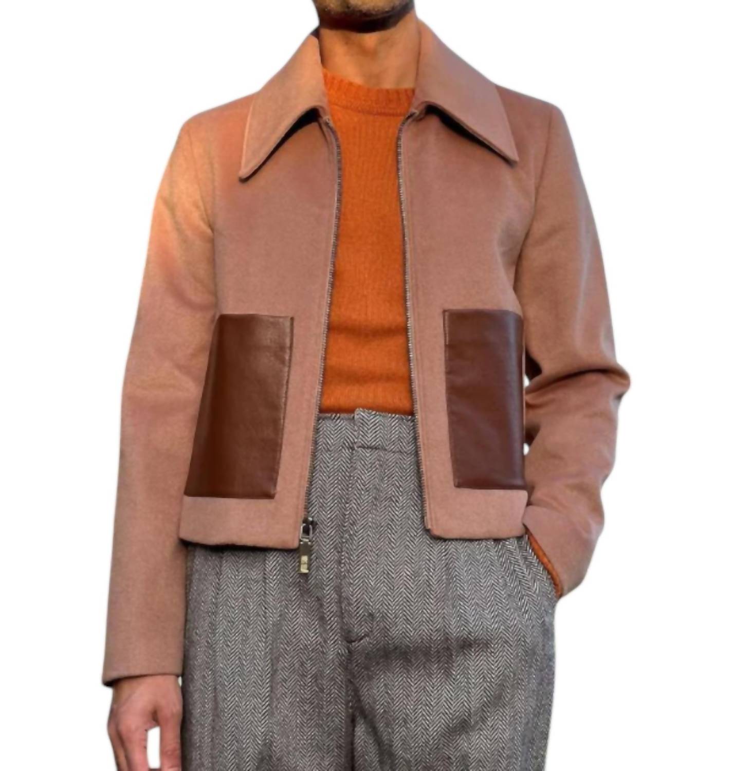 

Куртка St. Helen в серо-коричневом цвете Was Him