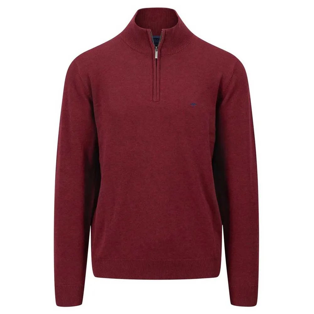 

Свитер Fynch Hatton 1414215 full zip, красный