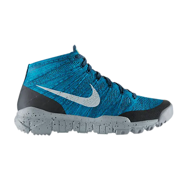 

Кроссовки Nike Flyknit Trainer Chukka SFB, синий