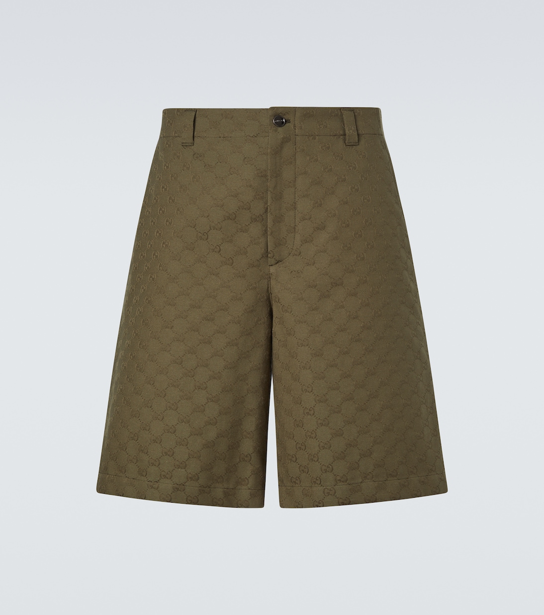 

Бермуды из хлопковой смеси GG Gucci, Rusty Green