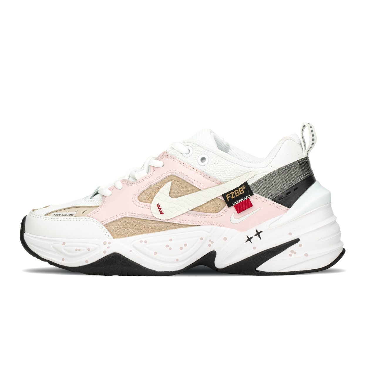 

Кроссовки Nike M2K Chunky Sneakers Women's Low-top White/pink, розовый