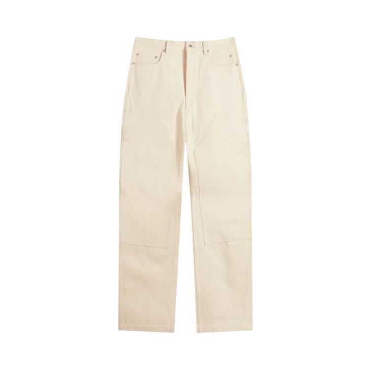 

Брюки Rick Owens DRKSHDW Double Knee Geth Pant 'Natural', белый