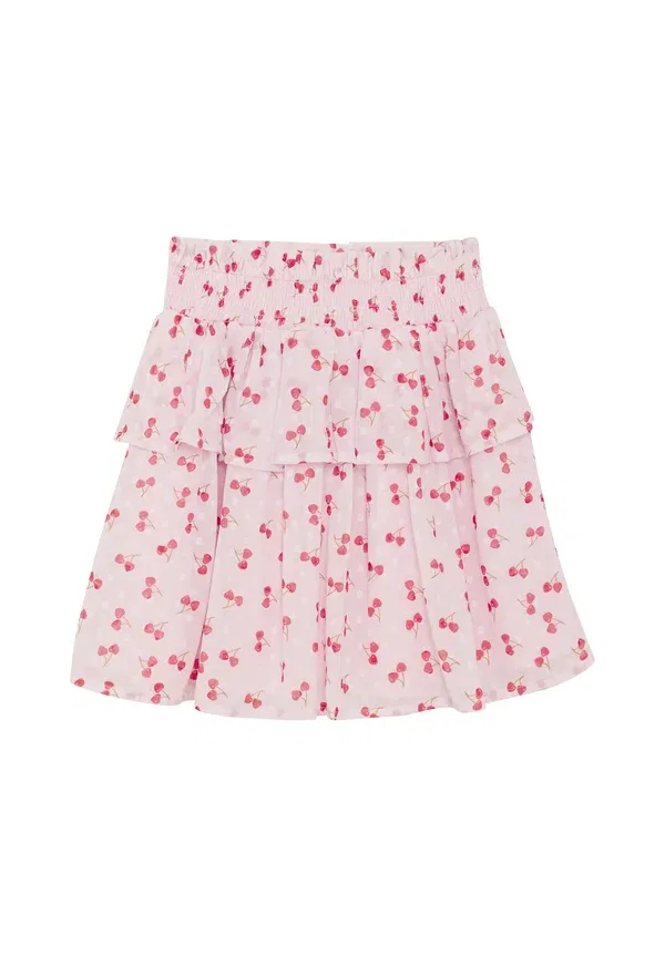 Юбка мини Dobby a line skirt, кремово-розовый