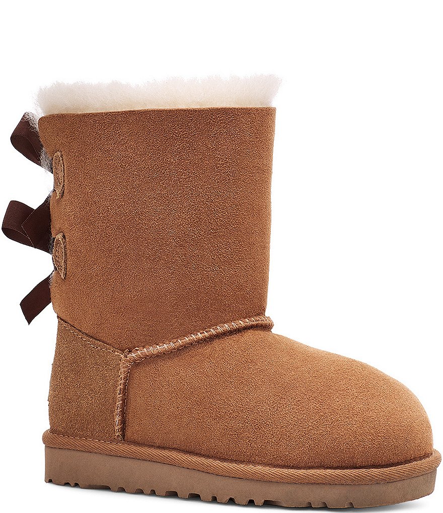 

Водонепроницаемые ботинки UGG для девочек Bailey Bow II (подростковые), коричневый