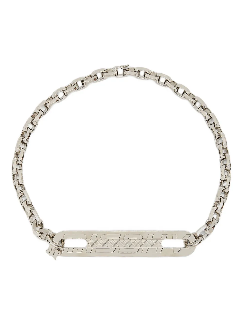 

Колье-ошейник с цепочками "Тринити" Misbhv, серебристый