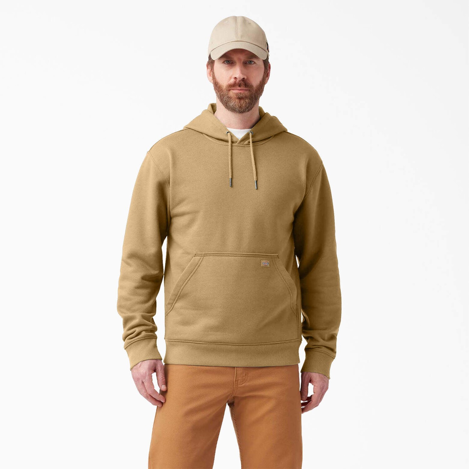 

Толстовка с водоотталкивающим логотипом и рукавами Dickies, цвет Nubuck (Nu)