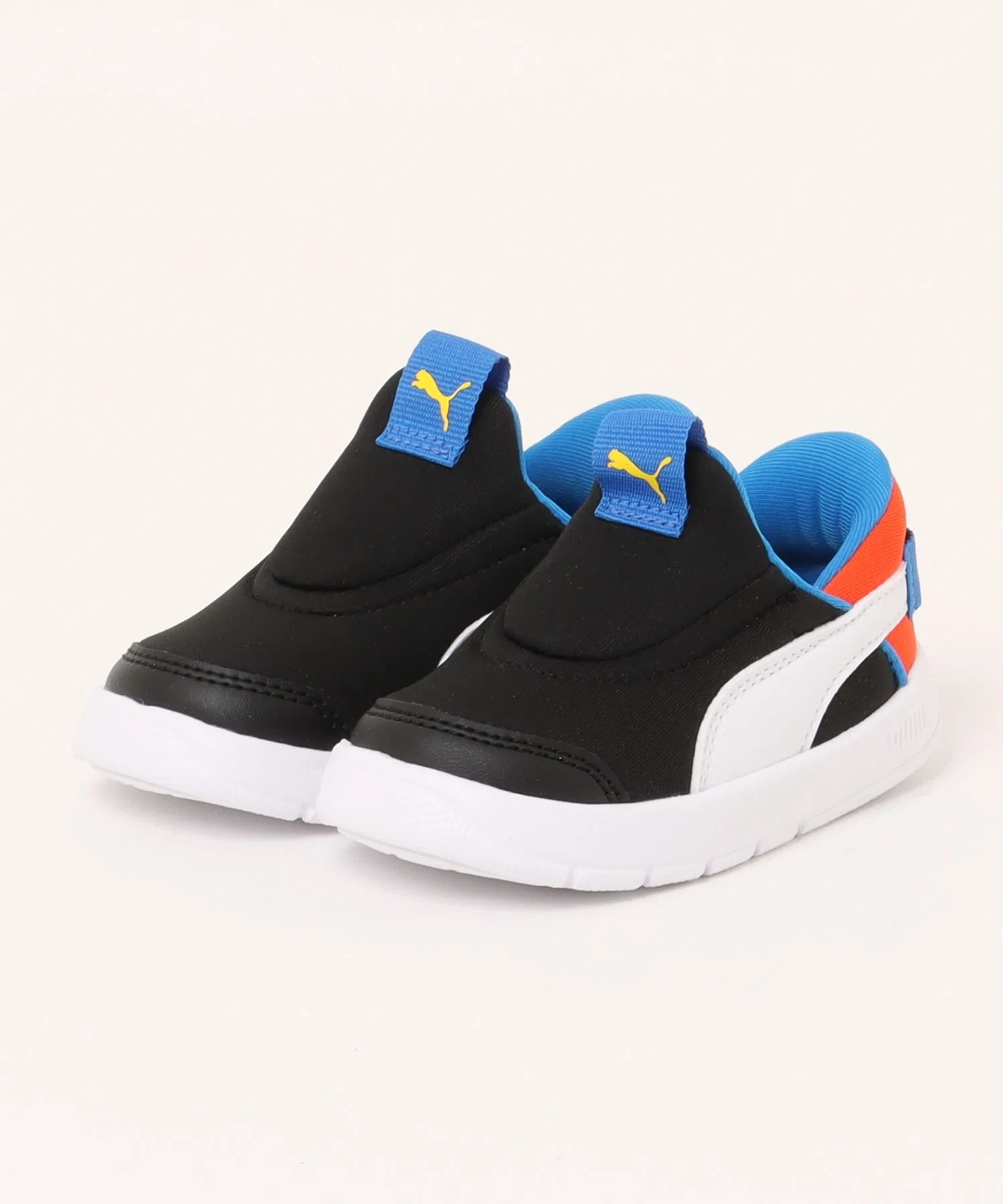 Детские кроссовки PUMA Courtflex v3 EASE IN чёрные