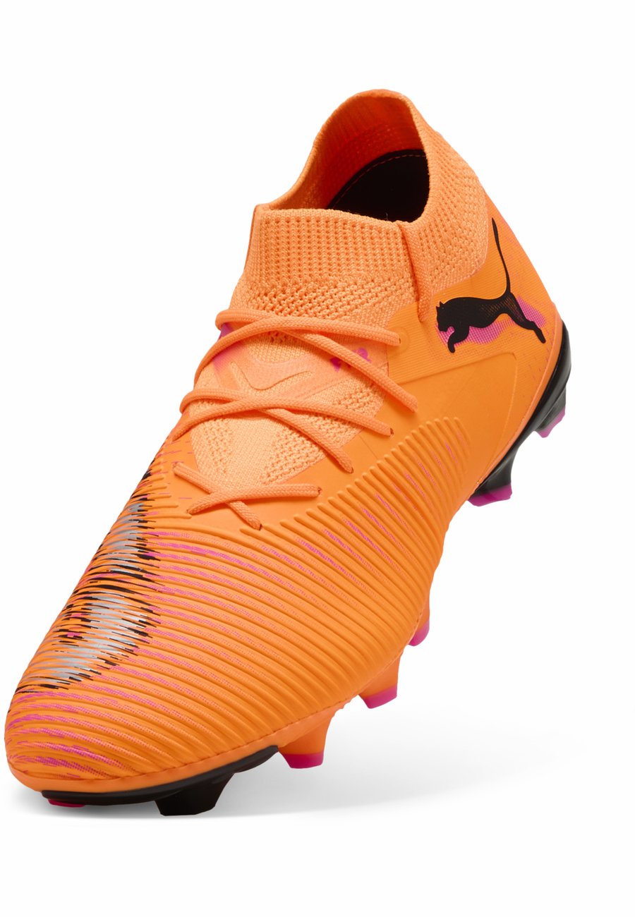Кроссовки Puma FUTURE 8 MATCH, Heat Fire Black Ravish/Orange — фото 4