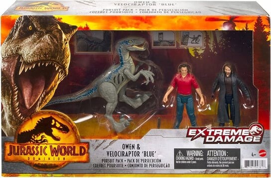 

Мир Юрского периода Оуэн Велоцираптор Синий Mattel Gwn25