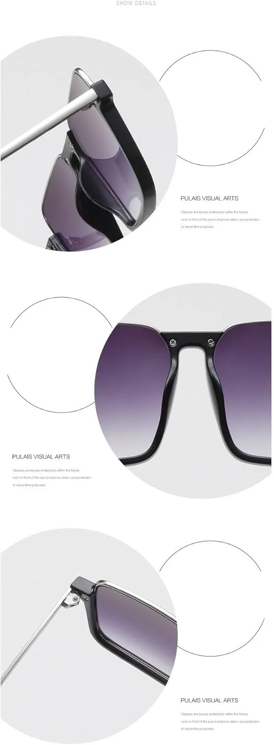 

Мужские солнцезащитные очки в крупной квадратной оправе, для активного отдыха и вождения на открытом воздухе, женские солнцезащитные очки для отпуска Generic, Pink