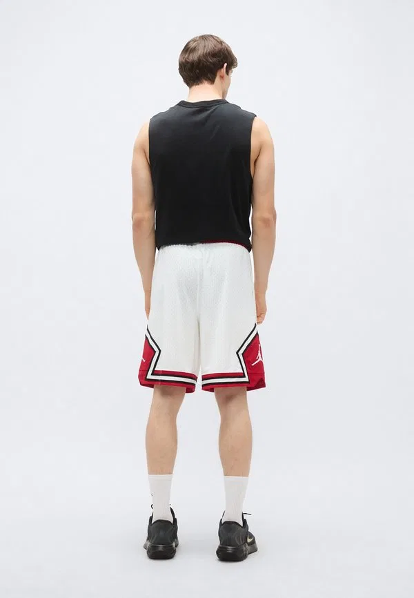 9-Дюймовые ромбовидные шорты, спортивные шорты Jordan, White/Gym Red — фото 3