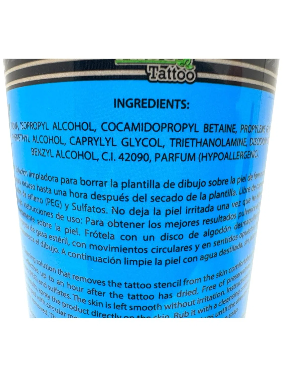 Средство для удаления трафаретов «Aloe Stamp Remover» 250 мл от INKgrafiX ‎Tattoo [Inkgrafix] Piercing — фото 4