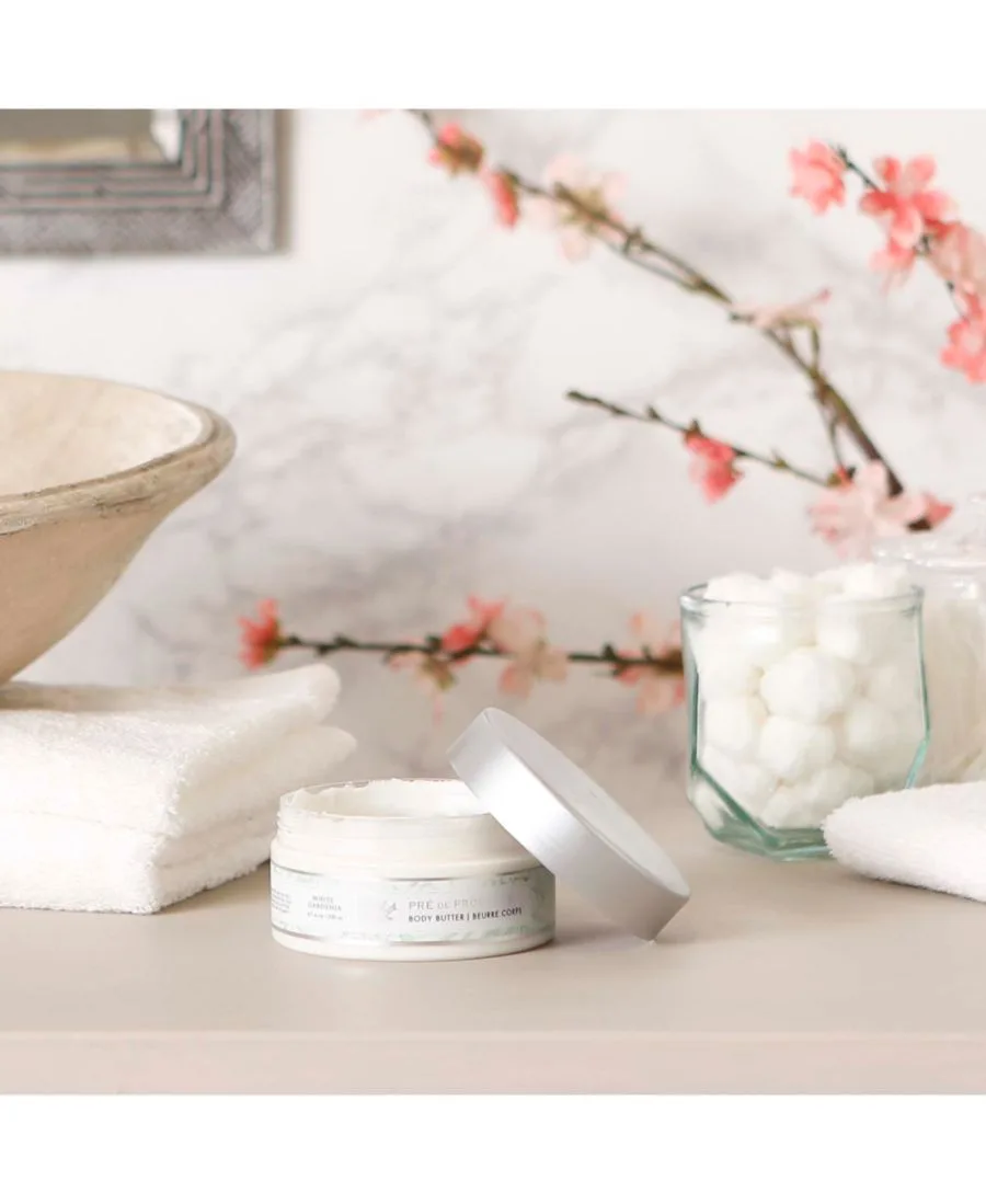 Масло для тела Pre de Provence, обогащенное маслом ши, 190 мл, ландыш European Soaps, белый gardenia — фото 3