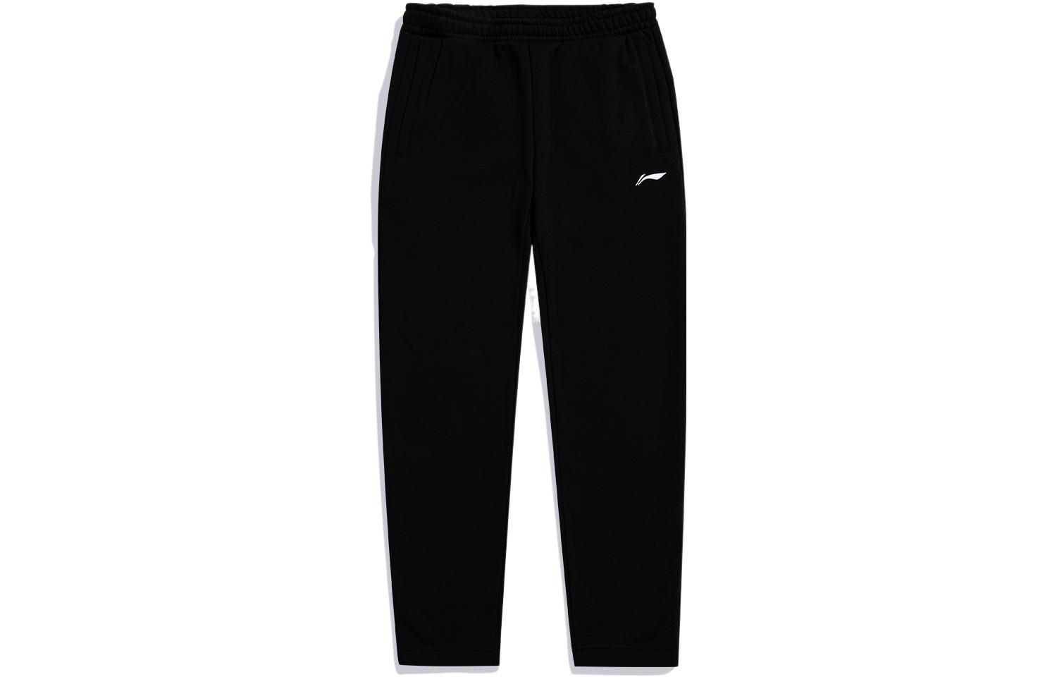 

Лининг серия для бадминтона вязаные спортивные брюки мужские черные