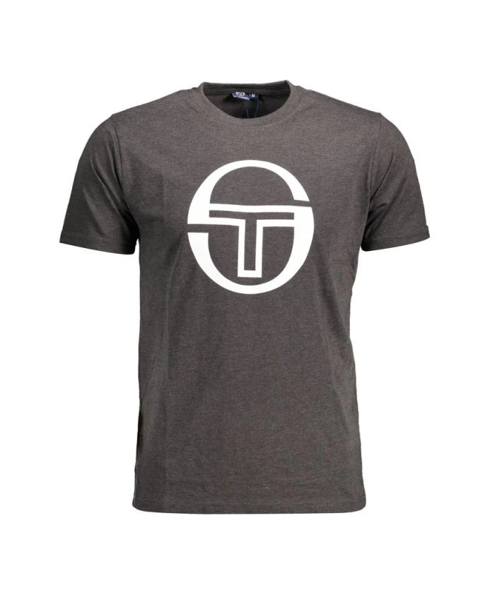 

Мужская коричневая хлопковая футболка Sergio Tacchini, коричневый