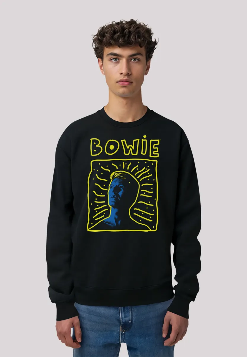 

Толстовка F4NT4STIC "David Bowie 90s Frame", премиум качество, черный