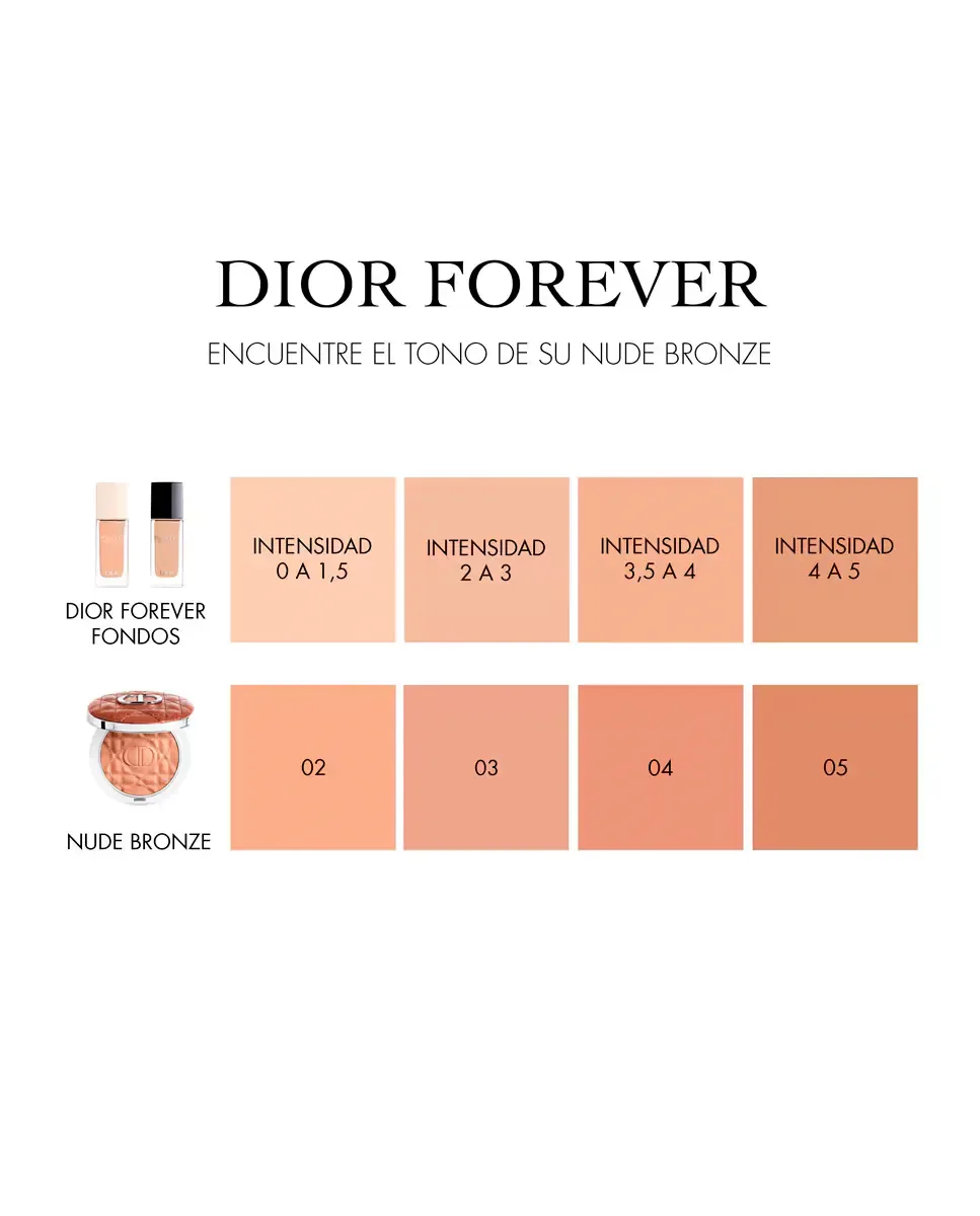 Бронзирующая пудра Forever Nude Bronze Dior, 04 Warm Matte — фото 4