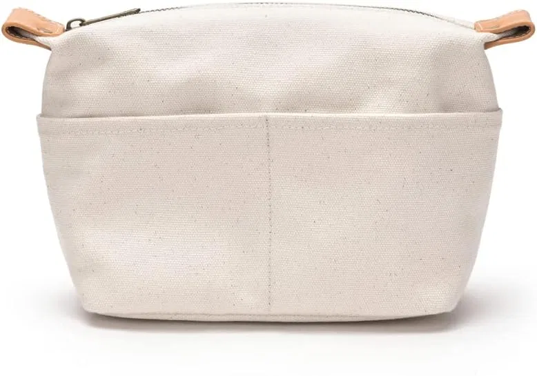 Органайзер для сумок и косметичка Insert Storage Bag, бежевый, размер S Yonben, Beige/Canvas