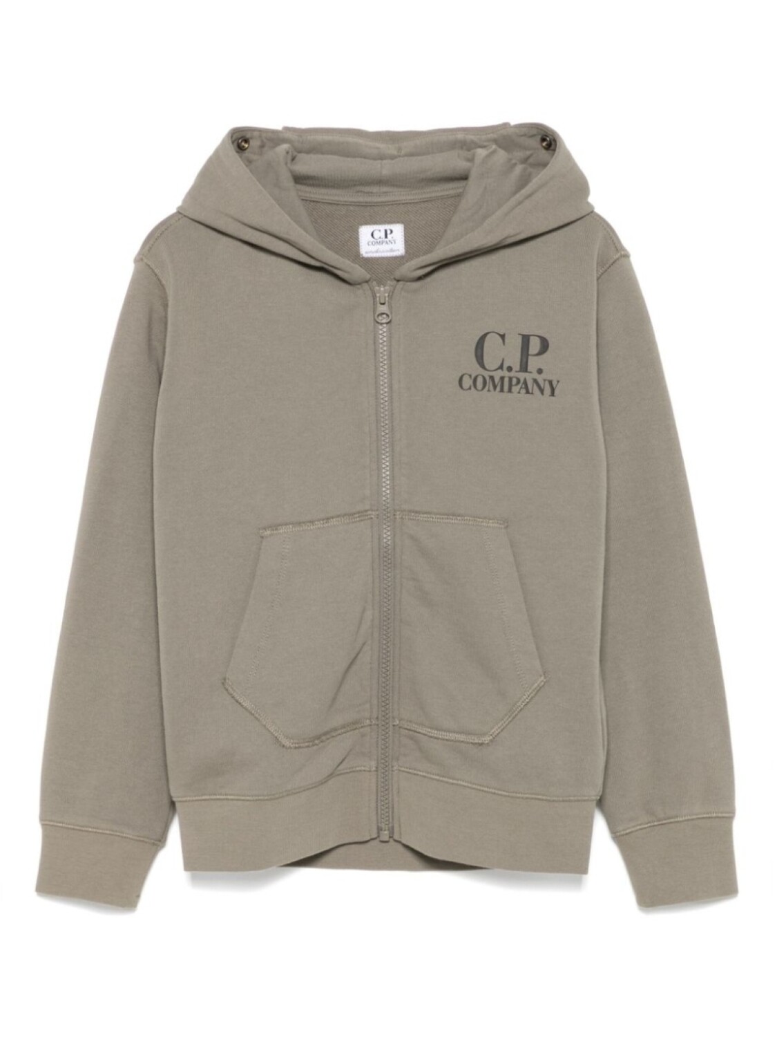 

Худи с линзами C.P. Company Kids, зеленый