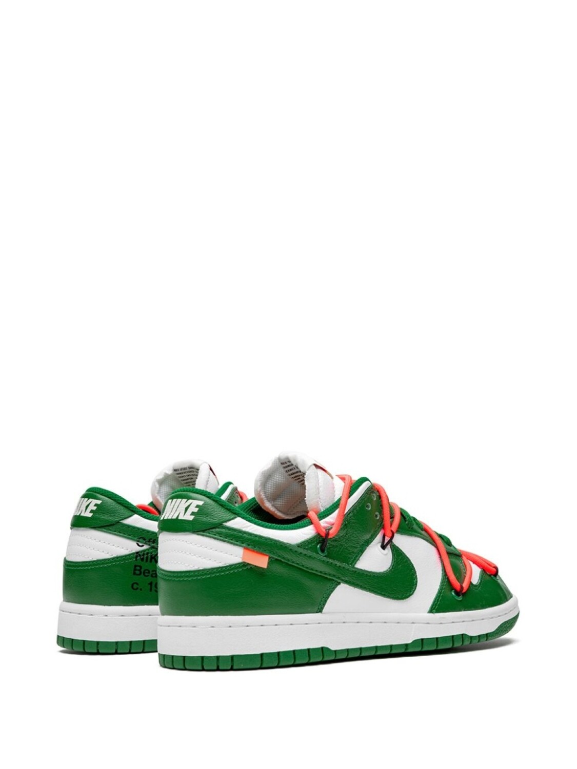Nike кроссовки Dunk Low 'Pine Green', зеленый — фото 3