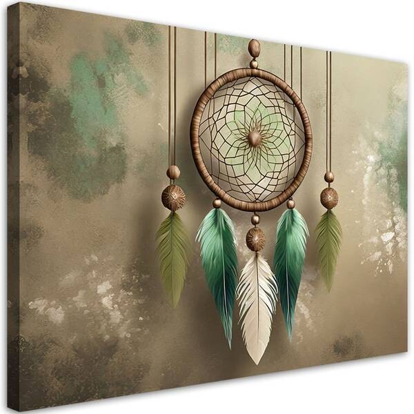 

Картина арт-принт KUNSTLOFT Dreamcatcher, зеленый