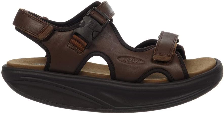 

Мужские сандалии MBT Rocker Bottom - повседневные сандалии Kisumu 3S, коричневый