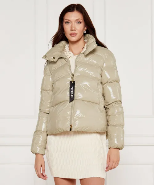 

Кристаллическая куртка Regular fit Pinko, бежевый