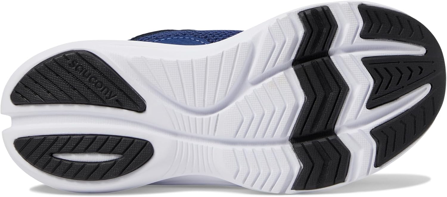 Детские кроссовки Saucony Unisex-Child Axon 3, черный/синий — фото 4