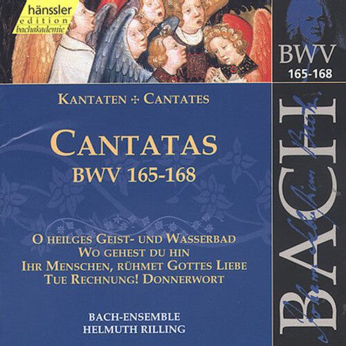 

CD диск Bach / Gachinger Kantorei / Rilling: Sacred Cantatas BWV 165-168