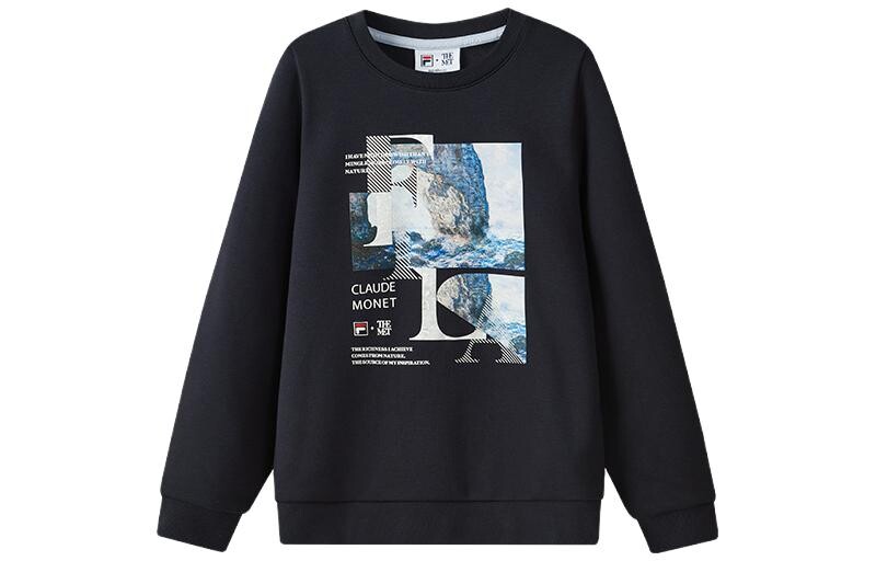 

Детская толстовка Fila Kids, темно-синий