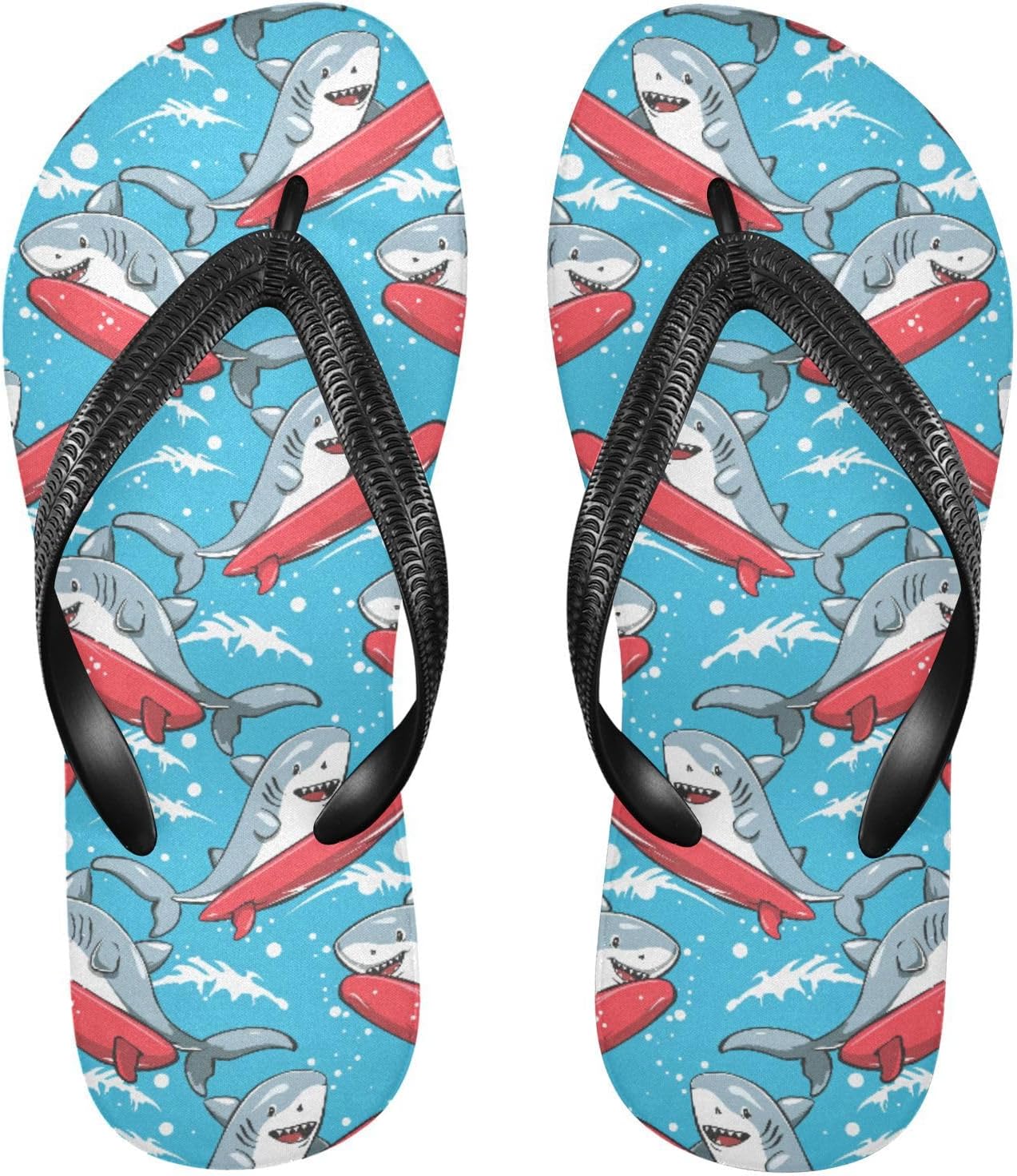 

Шлепанцы MNSRUU для женщин и мужчин, шлепанцы с черепахами, Shark I8031