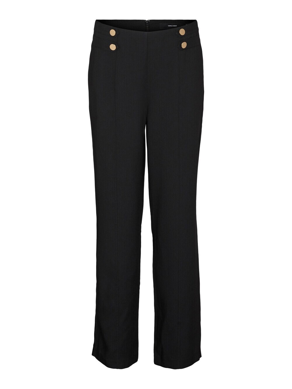 

Обычные брюки со складками спереди VERO MODA CELINA, черный